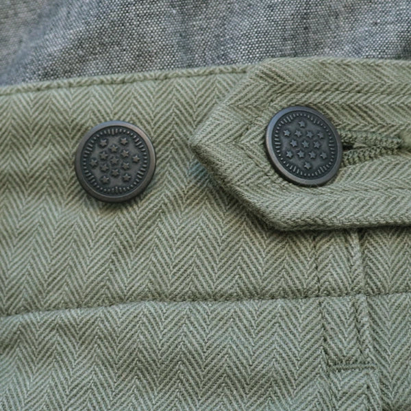 LIMITED EDITION / M43 MODIFY MIX PANT / SZ HERRINGBONE / GREEN
