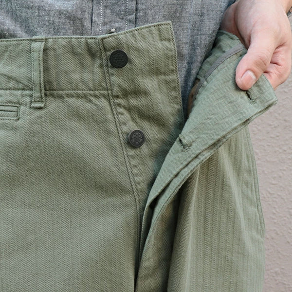LIMITED EDITION / M43 MODIFY MIX PANT / SZ HERRINGBONE / GREEN