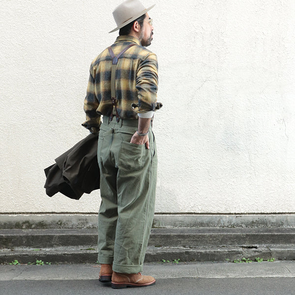 LIMITED EDITION / M43 MODIFY MIX PANT / SZ HERRINGBONE / GREEN