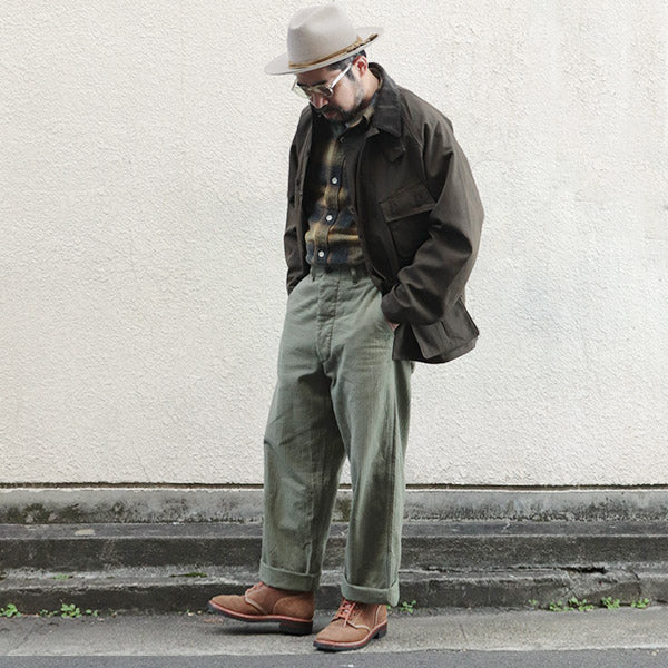 LIMITED EDITION / M43 MODIFY MIX PANT / SZ HERRINGBONE / GREEN