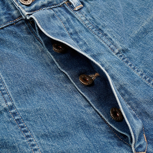 1930s US WORK PANT MIX DENIM / INDIGO