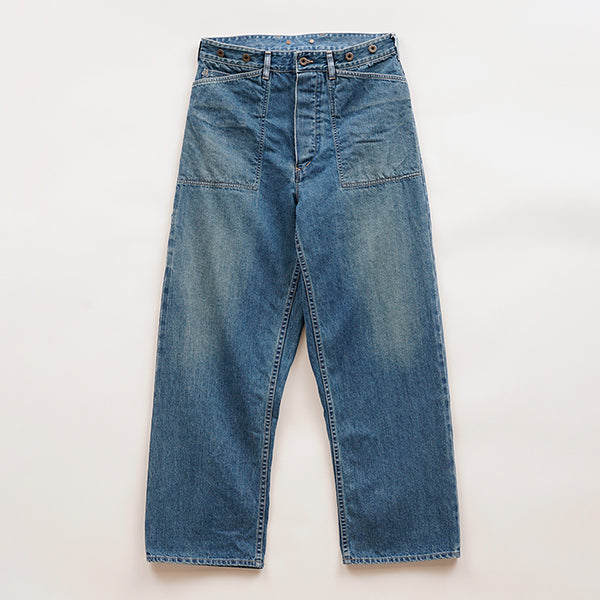 1930s US WORK PANT MIX DENIM / INDIGO