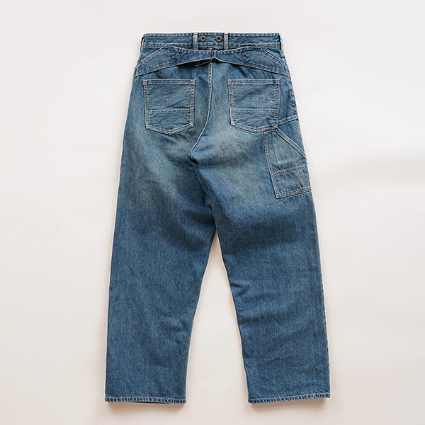 1930s US WORK PANT MIX DENIM / INDIGO