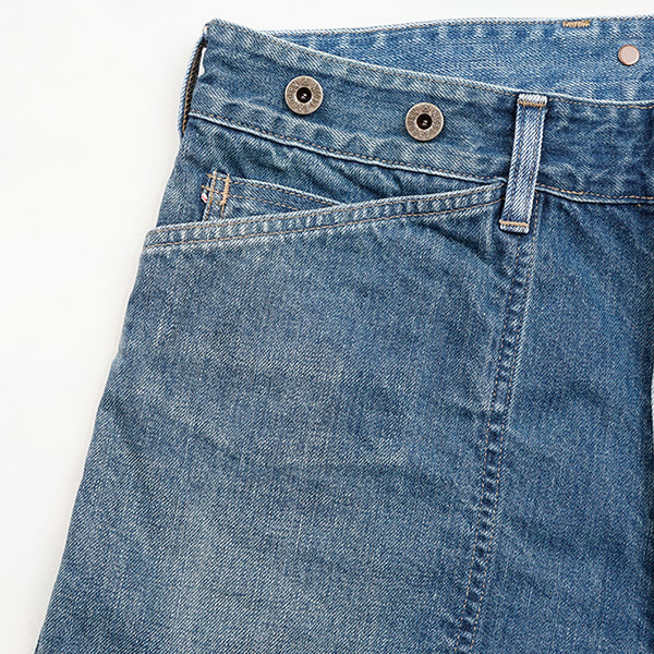 1930s US WORK PANT MIX DENIM / INDIGO