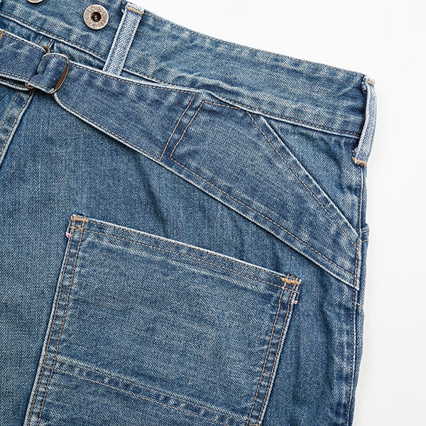 1930s US WORK PANT MIX DENIM / INDIGO