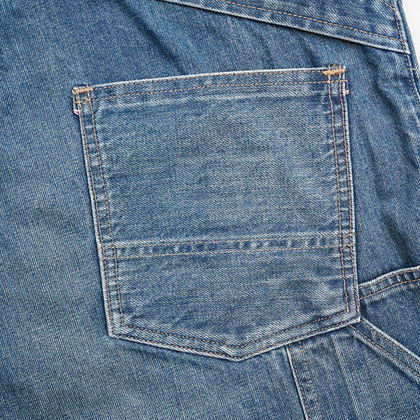 1930s US WORK PANT MIX DENIM / INDIGO