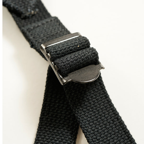 MAIL BAG BLACK / HORSE HIDE BROWN CORE LEATHER