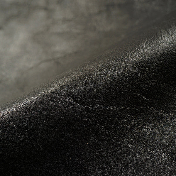 MAIL BAG BLACK / HORSE HIDE BROWN CORE LEATHER