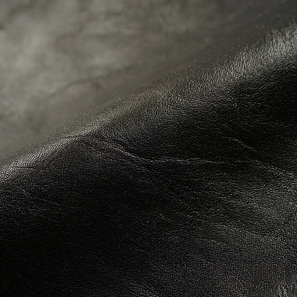 MAGAZINE BAG BLACK / HORSE HIDE BROWN CORE LEATHER