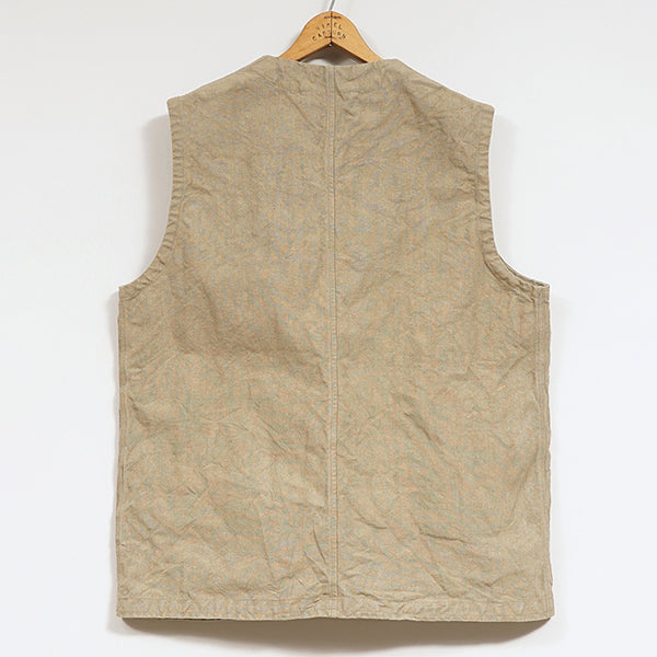 FRENCH WORK VEST HEMP