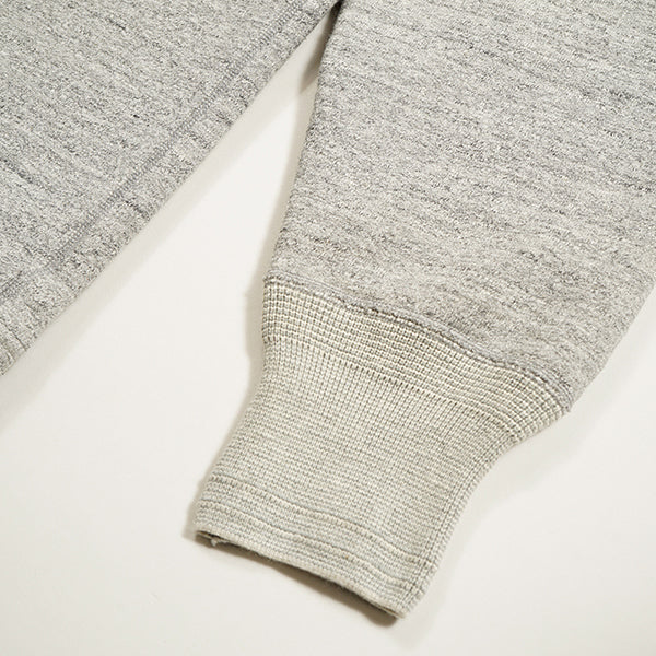 OX'ED SILVER / COAL MINER HENLEY NECK SHIRT