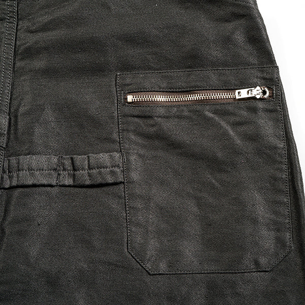 OX'ED SILVER / COAL MINER DUNGAREES / CHARCOAL GRAY