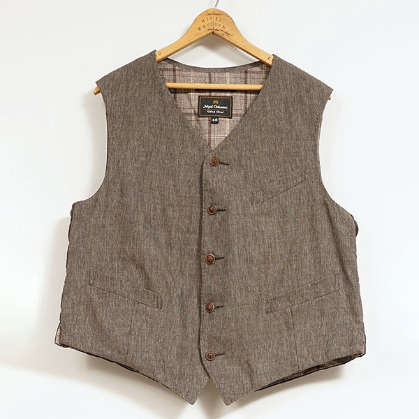 OX'ED SILVER / RANCH WORKER VEST / GRAY