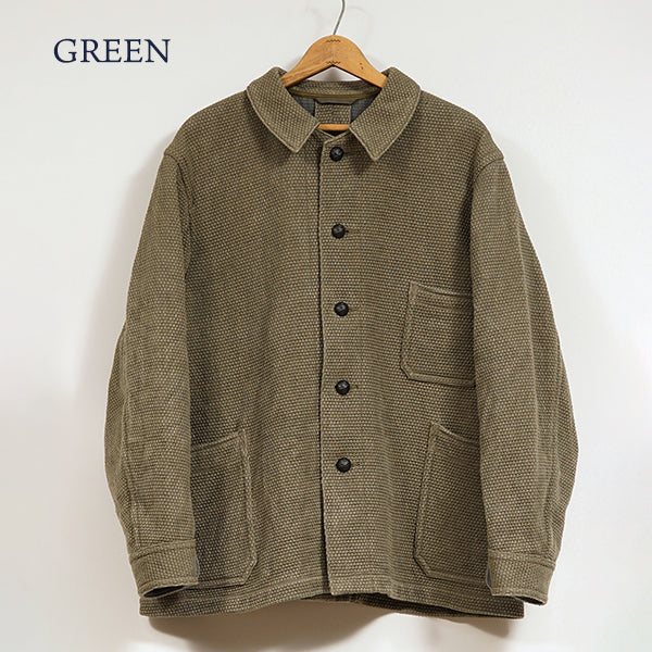 OX'ED SILVER / FIREMAN BAL WORK JACKET / HEMP COTTON