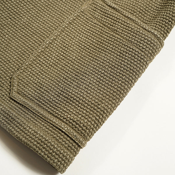 OX'ED SILVER / FIREMAN BAL WORK JACKET / HEMP COTTON