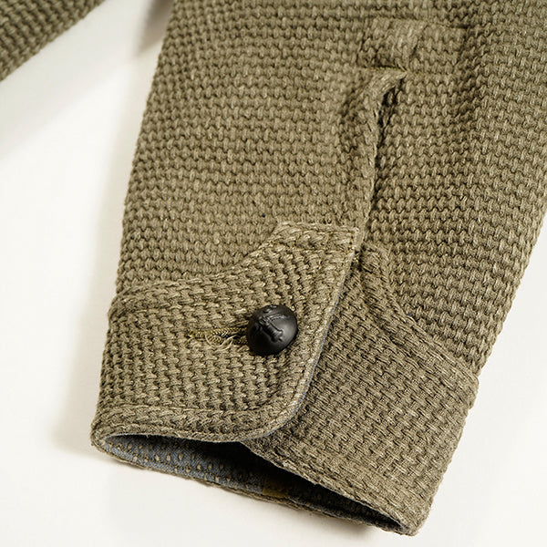 OX'ED SILVER / FIREMAN BAL WORK JACKET / HEMP COTTON