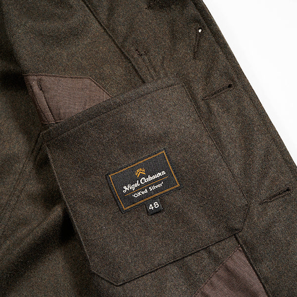 OX'ED SILVER / COAL MINER JACKET / BILLIARD CLOTH / BLUE GRAY