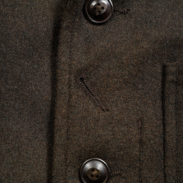 OX'ED SILVER / COAL MINER JACKET / BILLIARD CLOTH / BLUE GRAY