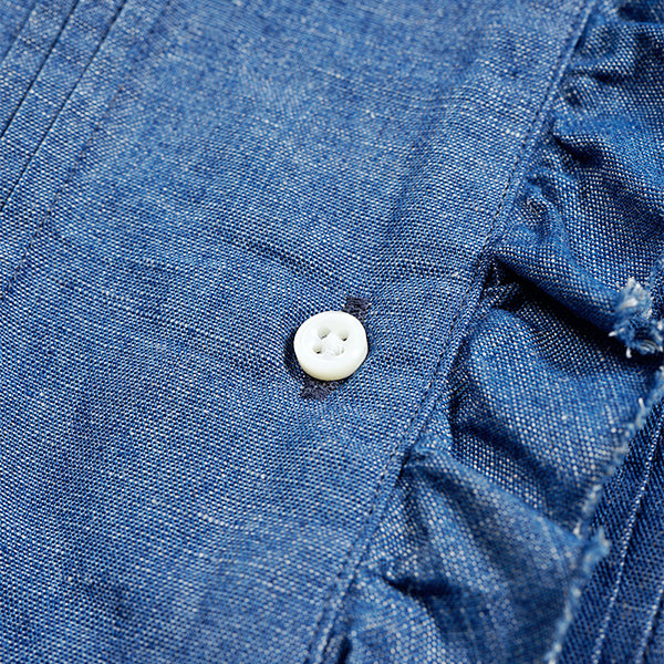 MARINE BLOUSE /  COTTON LINEN