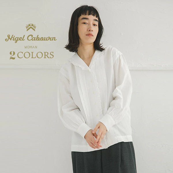 MARINE BLOUSE /  COTTON LINEN