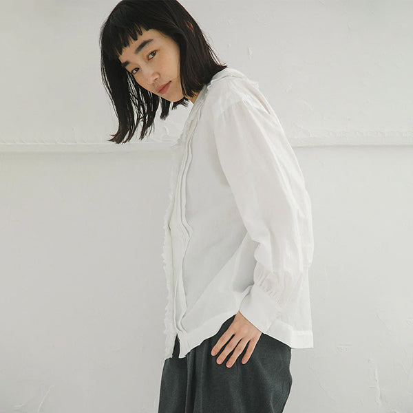 MARINE BLOUSE /  COTTON LINEN