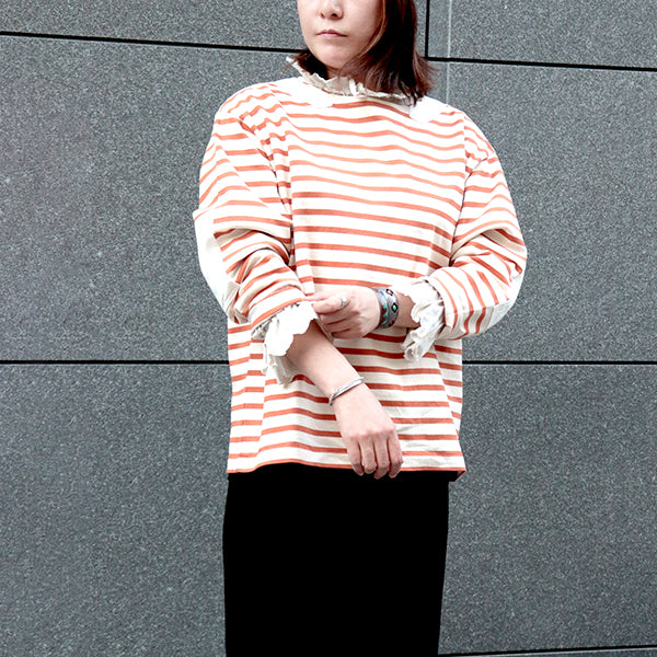 LIMITED COLOR / FRENCH BASQUE LONG SLEEVE / ORANGE