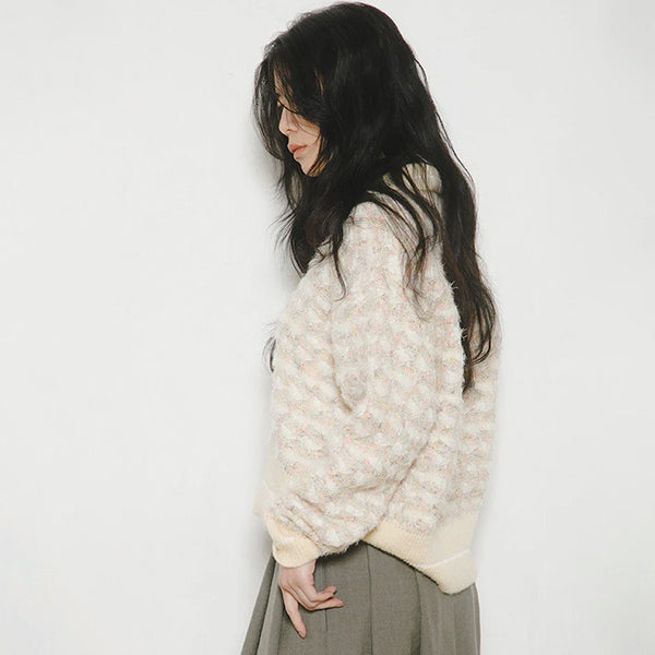 SKIPPER KNIT FANCY TWEED