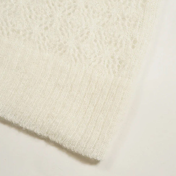 LACEY KNIT MOHAIR