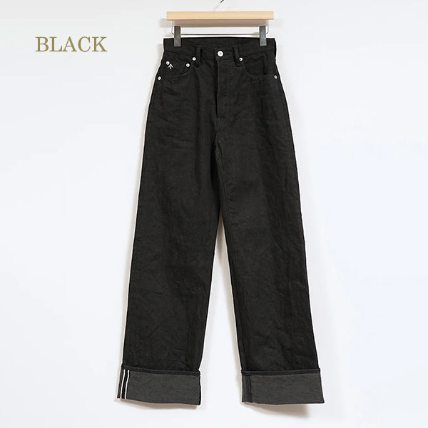 WIDE STRAIGHT 5 POCKET PANT DENIM