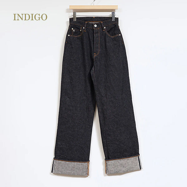 WIDE STRAIGHT 5 POCKET PANT DENIM