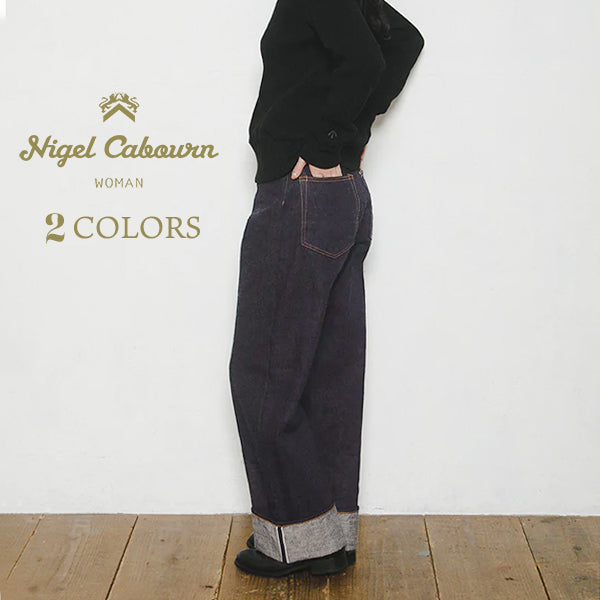 WIDE STRAIGHT 5 POCKET PANT DENIM