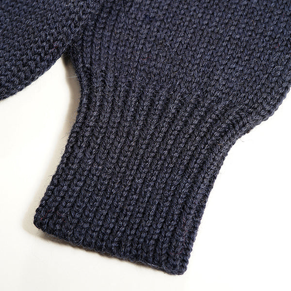 KEY CREW KNIT / NAVY