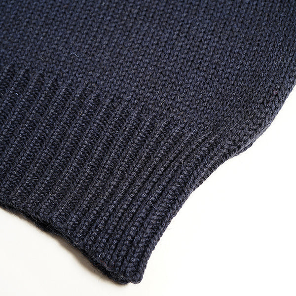 KEY CREW KNIT / NAVY