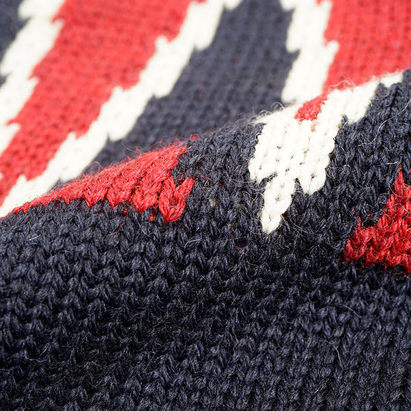 KEY CREW KNIT / NAVY