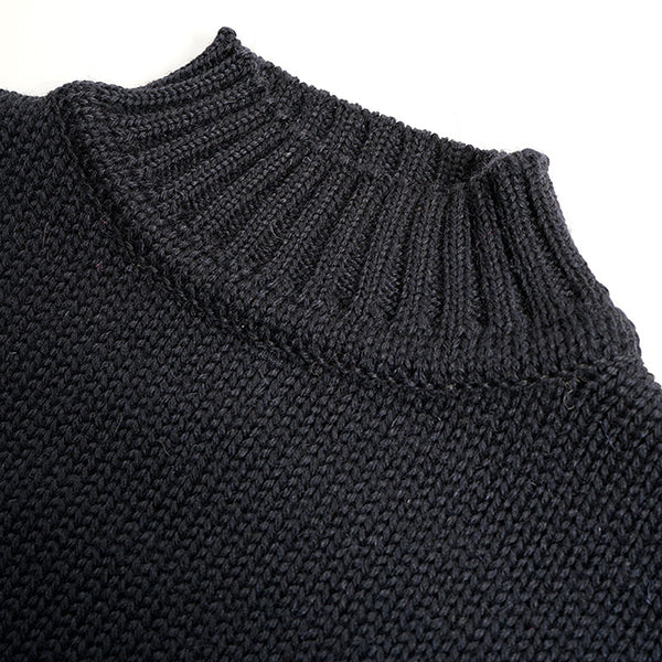 HIGH NECK KNIT