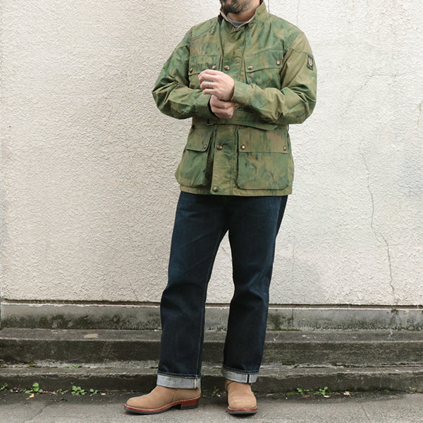 NIGEL CABOURN × BELSTAFF / CAMO TRIALMASTER / GREEN