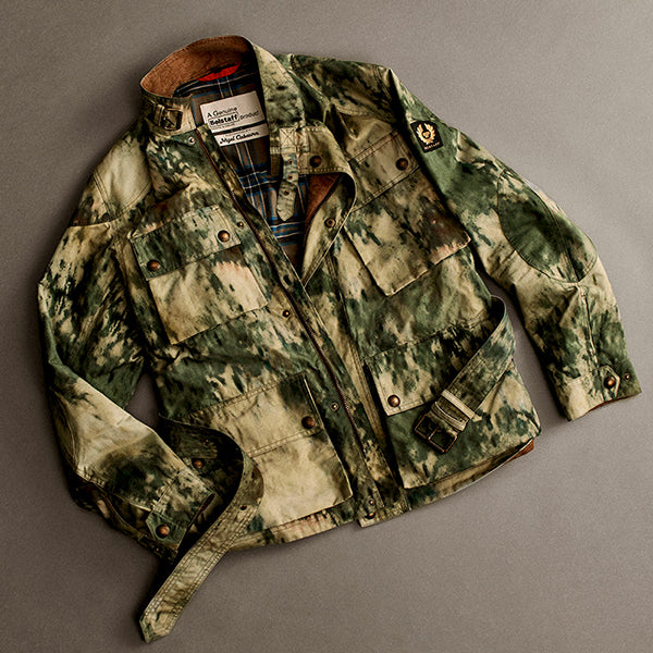 NIGEL CABOURN × BELSTAFF / CAMO TRIALMASTER / GREEN — SPEEDWAY