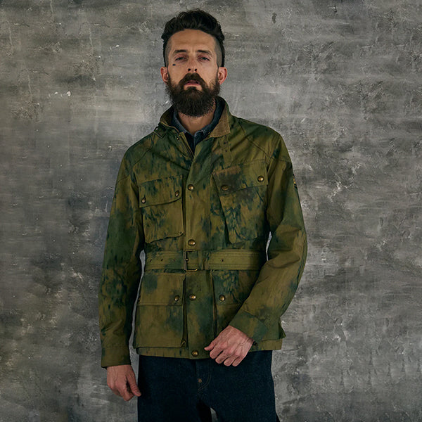 NIGEL CABOURN × BELSTAFF / CAMO TRIALMASTER / GREEN