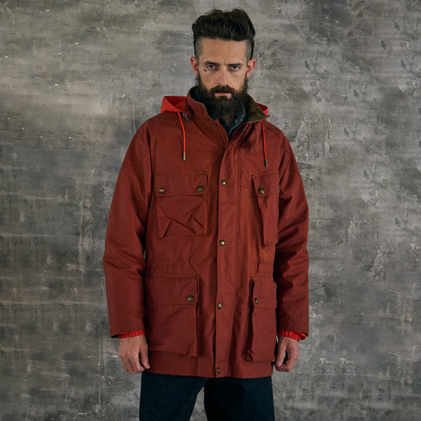 NIGEL CABOURN × BELSTAFF / DERWENT TRIALMASTER / DARK ORANGE