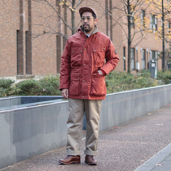 NIGEL CABOURN × BELSTAFF / DERWENT TRIALMASTER / DARK ORANGE