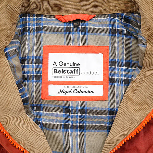 NIGEL CABOURN × BELSTAFF / DERWENT TRIALMASTER / DARK ORANGE