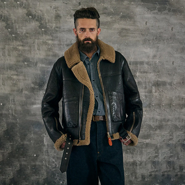 NIGEL CABOURN × BELSTAFF / COASTAL COMMAND JACKET / DARK BROWN