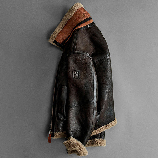 NIGEL CABOURN × BELSTAFF / COASTAL COMMAND JACKET / DARK BROWN