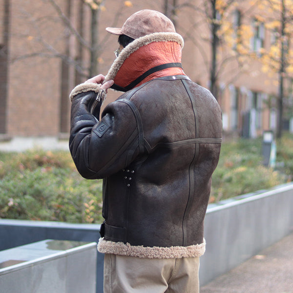 NIGEL CABOURN × BELSTAFF / COASTAL COMMAND JACKET / DARK BROWN