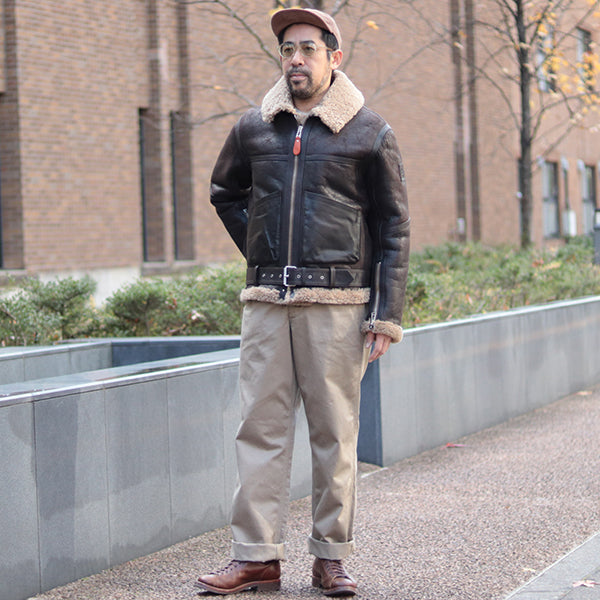 NIGEL CABOURN × BELSTAFF / COASTAL COMMAND JACKET / DARK BROWN