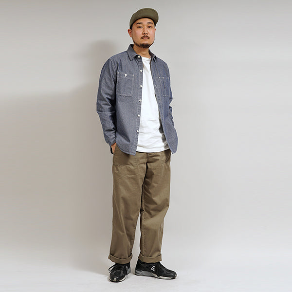 CHAMBRAY SHIRT / INDIGO