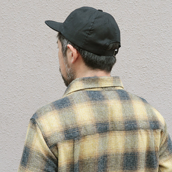 HAT CORDCLOTH / BLACK / MECHANIC CAP