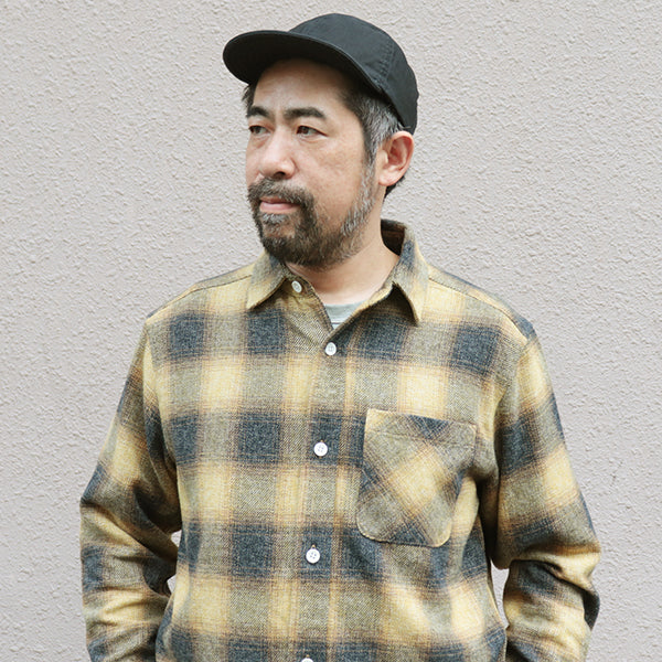 HAT CORDCLOTH / BLACK / MECHANIC CAP