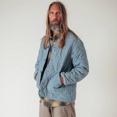 LINE JACKET INDIGO — SPEEDWAY