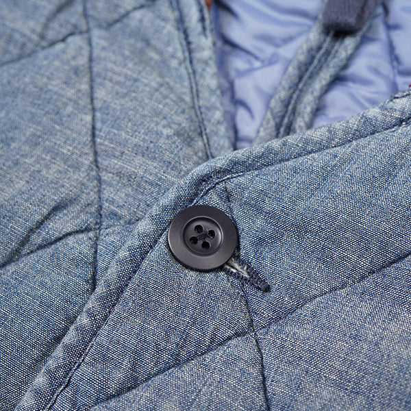 Nigel Cabourn LYBRO US バーシティジャケット46インディゴ LINE JACKET INDIGO — SPEEDWAY